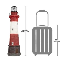 Design Toscano Coastal Shoal Lighthouse Solar Beacon Statue 14 Design Toscano Coastal Shoal Lighthouse Solar Beacon Statue -Design Toscano GUEST 002048ab ff90 410e 859b 5fe89307ac08