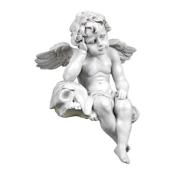 Design Toscano Mourning Mortality Sitting Cherub Sculpture - Off-White 8 Design Toscano Mourning Mortality Sitting Cherub Sculpture - Off-White -Design Toscano GUEST 0496f63e ebe8 4b7d b5c3 437bc1e8d3bf