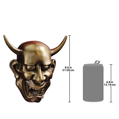 Design Toscano Noh Hannya Demon Mask: Wall Sculptures 3 Design Toscano Noh Hannya Demon Mask: Wall Sculptures