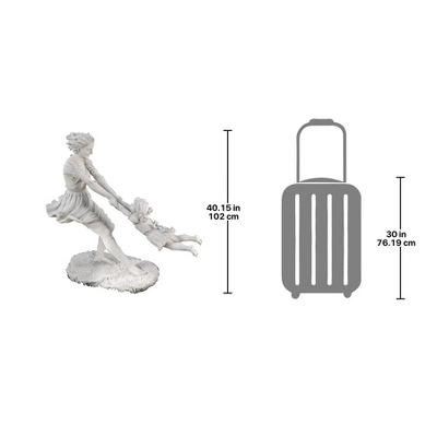 Design Toscano Summer's Joy Garden Sculpture 5 Design Toscano Summer's Joy Garden Sculpture - Image 3