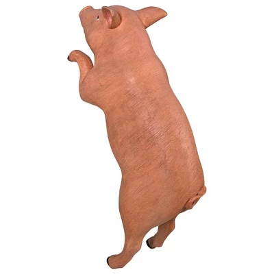 Design Toscano Hop Over Hog, Giant Pig Sculpture 5 Design Toscano Hop Over Hog, Giant Pig Sculpture - Image 3