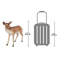 Design Toscano Spotted Deer, Forest Fawn Sculpture - Multicolored 7 Design Toscano Spotted Deer, Forest Fawn Sculpture - Multicolored -Design Toscano GUEST 09cb12d3 72fd 4f25 aaa6 1404d19359ce