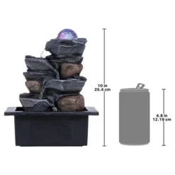 Design Toscano Spinning Orb Calming Tabletop Waterfall Fountain 14 Design Toscano Spinning Orb Calming Tabletop Waterfall Fountain -Design Toscano GUEST 0a93a3f5 b009 4ca0 8080 ec1794d77cf6