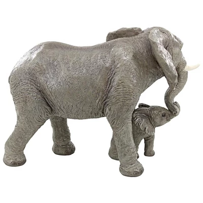 Design Toscano Herd Mentality Mother And Calf Elephant Statue 6 Design Toscano Herd Mentality Mother And Calf Elephant Statue - Image 4