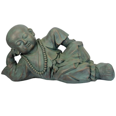 Design Toscano Resting Serene Baby Buddha Garden Statue 3 Design Toscano Resting Serene Baby Buddha Garden Statue