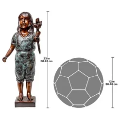 Design Toscano Olivia S Roses, Flower Girl Cast Bronze Garden Statue -Design Toscano GUEST 0e6df990 9026 439d b064 0e70f771f9b6