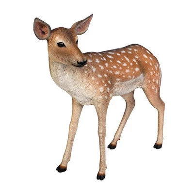 Design Toscano Spotted Deer, Forest Fawn Sculpture - Multicolored 4 Design Toscano Spotted Deer, Forest Fawn Sculpture - Multicolored - Image 2