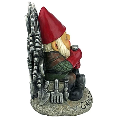 Design Toscano Game Of Gnomes Garden Gnome Statue 5 Design Toscano Game Of Gnomes Garden Gnome Statue - Image 3