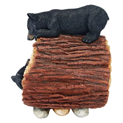 Design Toscano Rough Play Bear Cubs Garden Statue 6 Design Toscano Rough Play Bear Cubs Garden Statue - Image 4