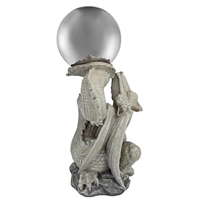 Design Toscano Sir Sagremor's Dragon Sculpture With Gazing Orb 4 Design Toscano Sir Sagremor's Dragon Sculpture With Gazing Orb - Image 2