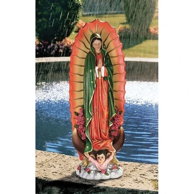 Design Toscano The Virgin Of Guadalupe Statue 4 Design Toscano The Virgin Of Guadalupe Statue - Image 2