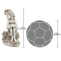 Design Toscano Pausing By The Pond Little Girl Garden Statue -Design Toscano GUEST 1a4248eb 4e73 4ffc b573 d4551ebab115