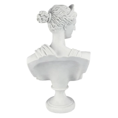 Design Toscano Diana Of Versailles: Bonded Marble Resin Sculptural Bust 6 Design Toscano Diana Of Versailles: Bonded Marble Resin Sculptural Bust - Image 4