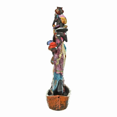 Design Toscano The Maiden Water Carriers Of Ghana Sculpture 6 Design Toscano The Maiden Water Carriers Of Ghana Sculpture - Image 4
