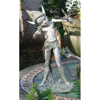 Design Toscano Sling Garden Pixie Sculpture 3 Design Toscano Sling Garden Pixie Sculpture