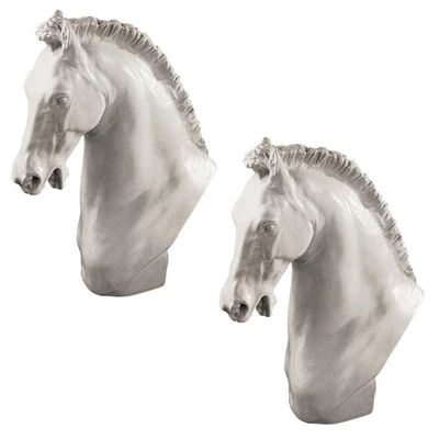 Design Toscano Horse Of Turino Sculpture: Set Of Two 3 Design Toscano Horse Of Turino Sculpture: Set Of Two