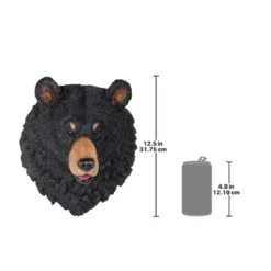 Design Toscano American Black Bear Sculptural Wall Trophy -Design Toscano GUEST 1f14ebed c229 4cbc bb97 966486ab54a4
