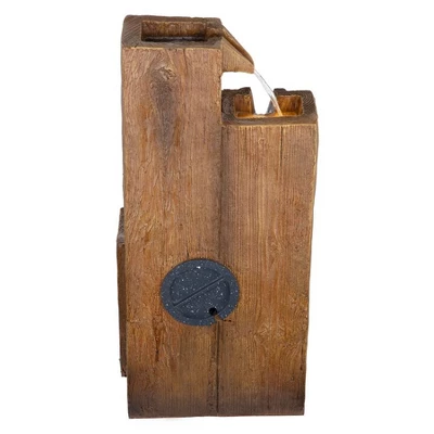 Design Toscano Old Trail Post Cascading Waterfall Garden Fountain 6 Design Toscano Old Trail Post Cascading Waterfall Garden Fountain - Image 4