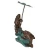 Design Toscano Lily Pad Umbrella Frogs Solid Cast Bronze Garden Statue -Design Toscano GUEST 218e116c d9fd 4fa3 8981 af571f60c1a9