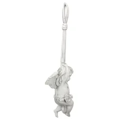 Design Toscano Angelic Play Hanging Sculpture - Large, Off-White -Design Toscano GUEST 23322651 5782 4dfb b217 a00070b26b80