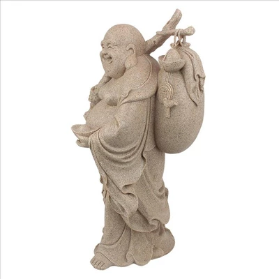 Design Toscano Wandering Happy Hotei Buddha Statue 8 Design Toscano Wandering Happy Hotei Buddha Statue - Image 6