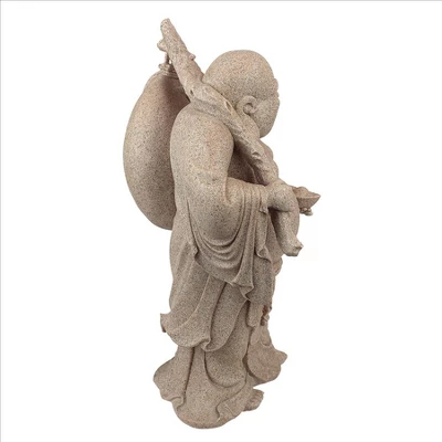 Design Toscano Wandering Happy Hotei Buddha Statue 6 Design Toscano Wandering Happy Hotei Buddha Statue - Image 4