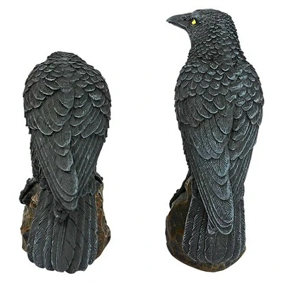Design Toscano Mystic Night Raven Statues 6 Design Toscano Mystic Night Raven Statues - Image 4