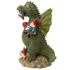 Design Toscano Dragon's Gonna Get Ya! Garden Gnome Apocalypse Statue -Design Toscano GUEST 27168137 82de 433e 80aa e6e88d525e61
