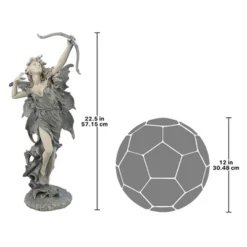 Design Toscano Rhiannon The Archer Garden Fairy Statue: Medium 13 Design Toscano Rhiannon The Archer Garden Fairy Statue: Medium -Design Toscano GUEST 2ccc237f 060c 4e0e abae 359d7ab730fe
