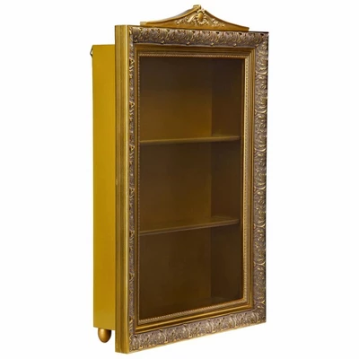 Design Toscano Eggs Of The Tsar Wall Curio Display Cabinet 4 Design Toscano Eggs Of The Tsar Wall Curio Display Cabinet - Image 2