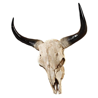 Design Toscano Long Horn Steer Wall Trophy 3 Design Toscano Long Horn Steer Wall Trophy