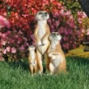 Design Toscano The Meerkat Family Sculpture - Multicolored -Design Toscano GUEST 32035aae 7a95 4d15 930d 950cede0424a