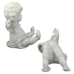 Design Toscano Topsy And Turvey The Cherub Twins Statues: Set Of Two -Design Toscano GUEST 33011705 d76c 434e 8b38 27c6b9a66c2c