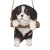 Design Toscano Black Cavalier Puppy On A Perch Hanging Dog Sculpture -Design Toscano GUEST 330e7ced 42e6 4ebb bd6a ee3513c45134