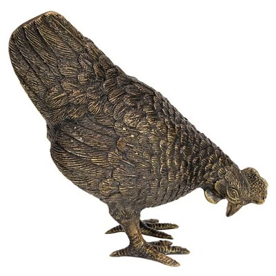 Design Toscano Barnyard Hen Solid Cast Bronze Garden Statue 3 Design Toscano Barnyard Hen Solid Cast Bronze Garden Statue