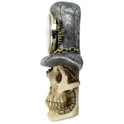 Design Toscano Steampunk Mad Hatter Skull Sculptural Wall Clock -Design Toscano GUEST 362edd51 3818 42f3 849b 2bd3ff7aa99e