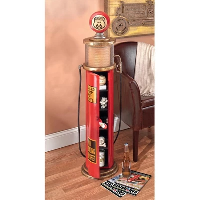 Design Toscano Route 66 Gas Pump Big Boy Toy Key Cabinet 4 Design Toscano Route 66 Gas Pump Big Boy Toy Key Cabinet - Image 2