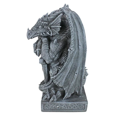 Design Toscano Sword, The Arthurian Dragon Statue 7 Design Toscano Sword, The Arthurian Dragon Statue - Image 5