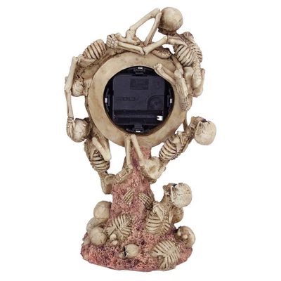 Design Toscano Skeleton Crew Sculptural Mantel Clock 6 Design Toscano Skeleton Crew Sculptural Mantel Clock - Image 4
