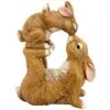 Design Toscano Balancing Bunny Love Garden Rabbit Statue