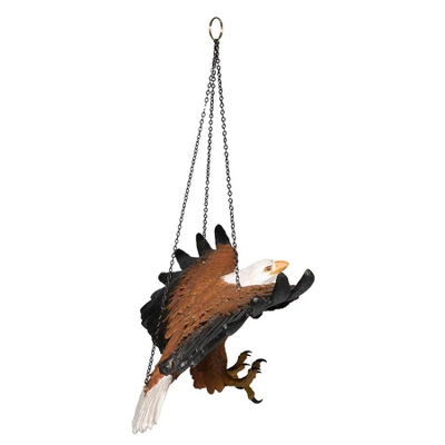 Design Toscano Flight Of Freedom Hanging Eagle Sculpture: Set Of Two 6 Design Toscano Flight Of Freedom Hanging Eagle Sculpture: Set Of Two - Image 4