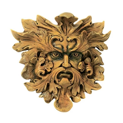 Design Toscano Oak King Greenman Wall Sculpture 3 Design Toscano Oak King Greenman Wall Sculpture