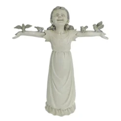 Design Toscano Basking In God's Glory Little Girl Statue: Medium