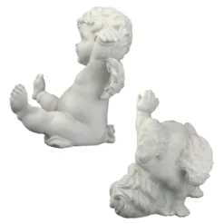 Design Toscano Topsy And Turvey The Cherub Twins Statues: Set Of Two -Design Toscano GUEST 454b131a a5a5 4fb7 be16 f45f24dccc60