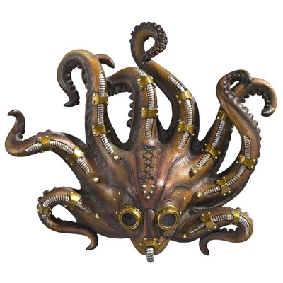 Design Toscano Steampunk Octopod Wall Sculpture 3 Design Toscano Steampunk Octopod Wall Sculpture