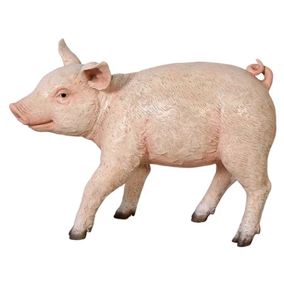 Design Toscano Piglet Porker, Baby Hog Sculpture 4 Design Toscano Piglet Porker, Baby Hog Sculpture - Image 2