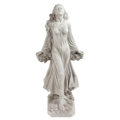 Design Toscano Flora: Divine Patroness Of Gardens Statue 4 Design Toscano Flora: Divine Patroness Of Gardens Statue - Image 2