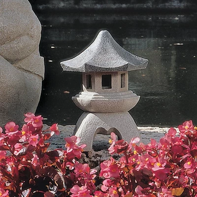 Design Toscano Pagoda Lantern Sculpture 4 Design Toscano Pagoda Lantern Sculpture - Image 2