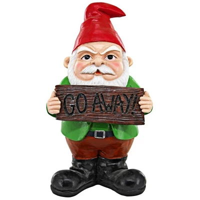 Design Toscano Mr. Bad Attitude Unwelcoming Garden Gnome Statue 3 Design Toscano Mr. Bad Attitude Unwelcoming Garden Gnome Statue