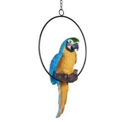 Design Toscano Polly In Paradise Parrot On Ring Perch: Medium 15 Design Toscano Polly In Paradise Parrot On Ring Perch: Medium -Design Toscano GUEST 4c27ed52 d340 4248 b200 6537133441c1